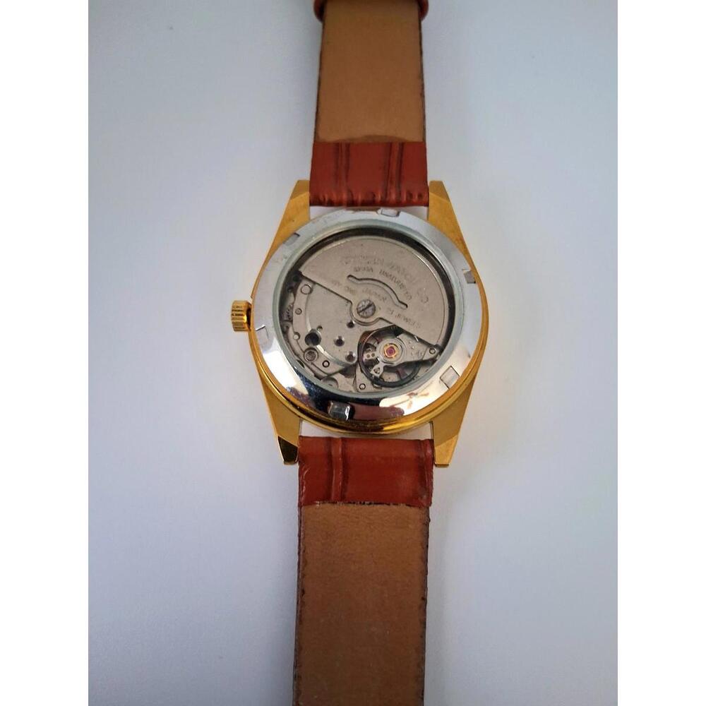 Vintage Men's Automatic Citizen Eagle 7‎ Leather Watch RARE - Picture 8 of 8